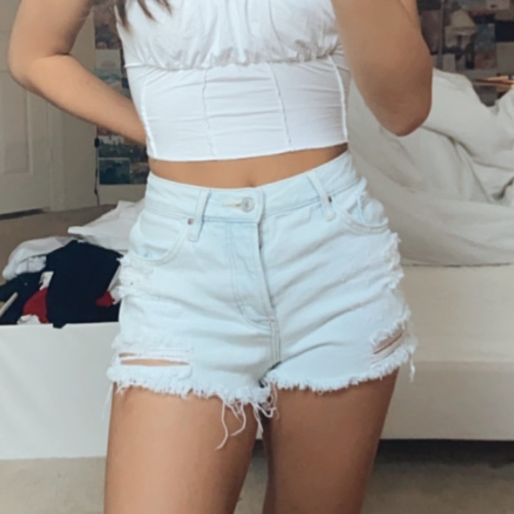 NWOT Pacsun ripped jean shorts